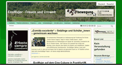 Desktop Screenshot of ecomujer.org